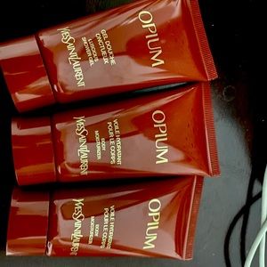 YSL body moisturizer and shower gel